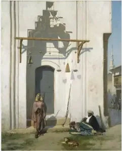 Guards at the Door of a Tomb - Jean-Léon Gérôme