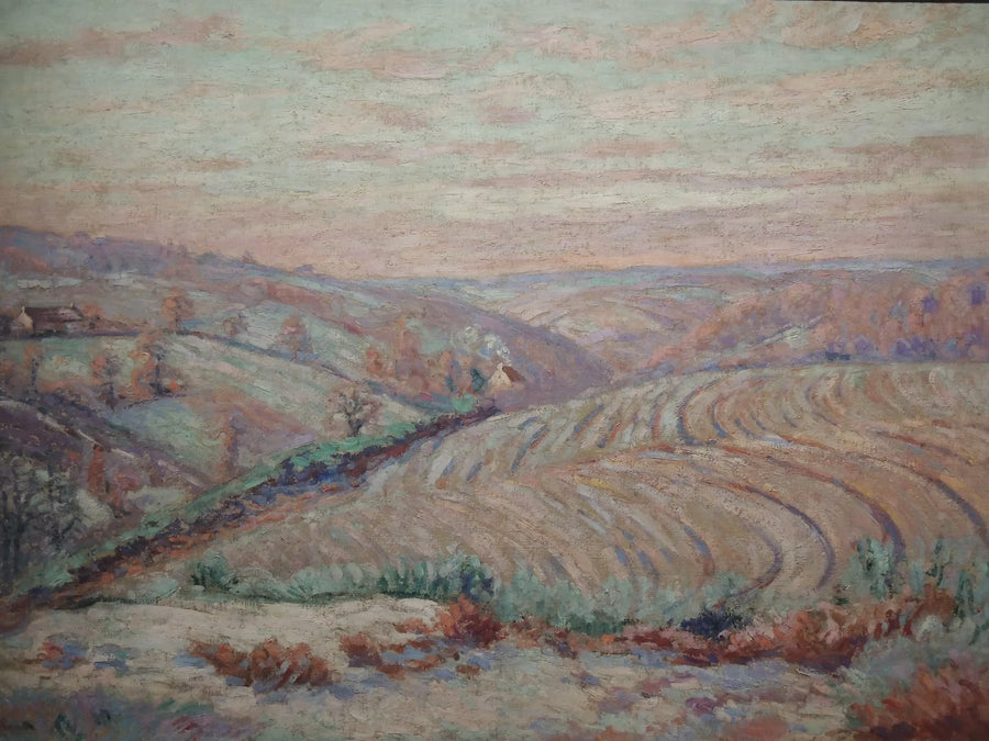 White Gelée at Crozant - Armand Guillaumin