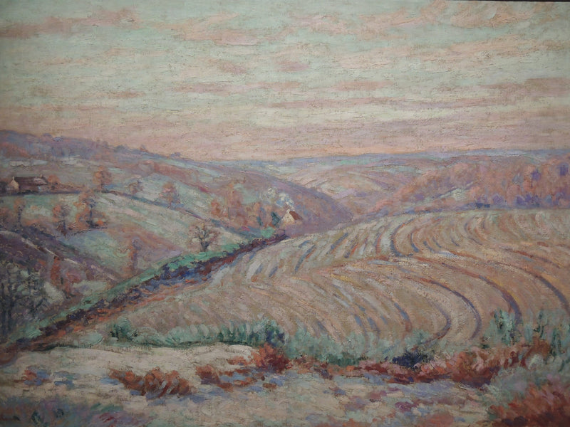 White Gelée at Crozant - Armand Guillaumin