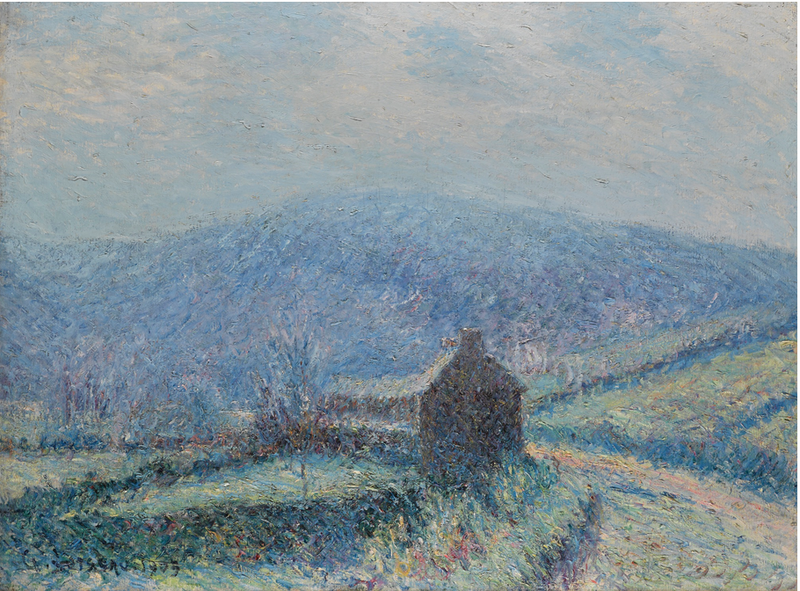 White Gelée at Huelgoat, Finistère - Gustave Loiseau