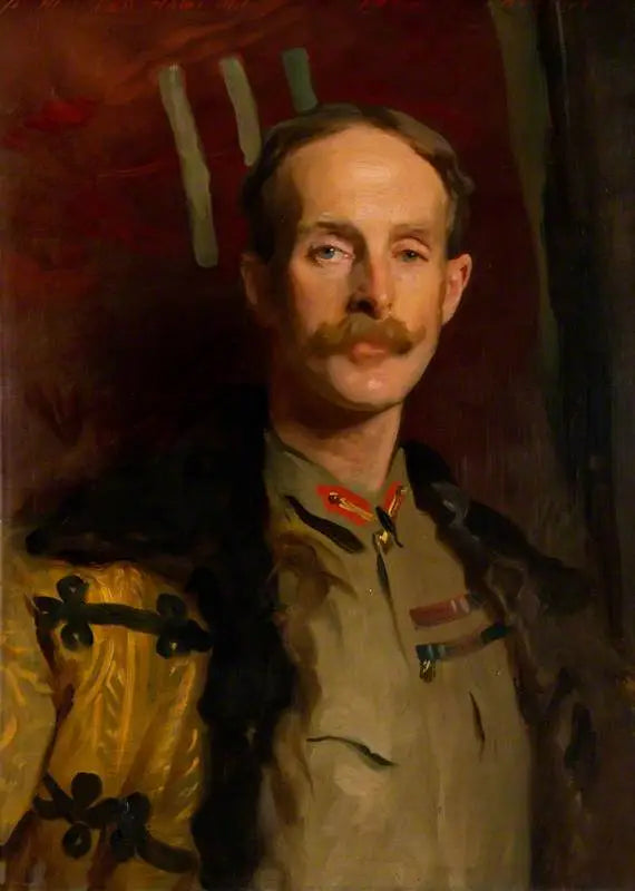 General Sir Ian Standish Monteith Hamilton, 1853 - 1947. Soldier (Commander of the 3rd Brigade, Tirah Field Force) - John Singer Sargent