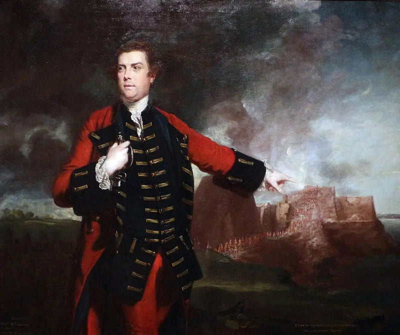 General William Keppel, at the assault of Morro Castle - Joshua Reynolds