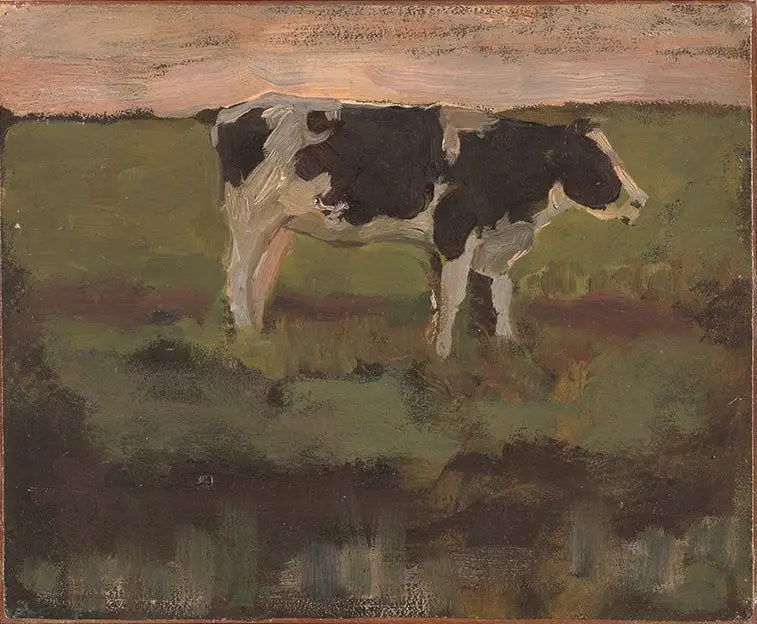 Black and White Heifer - Piet Mondrian