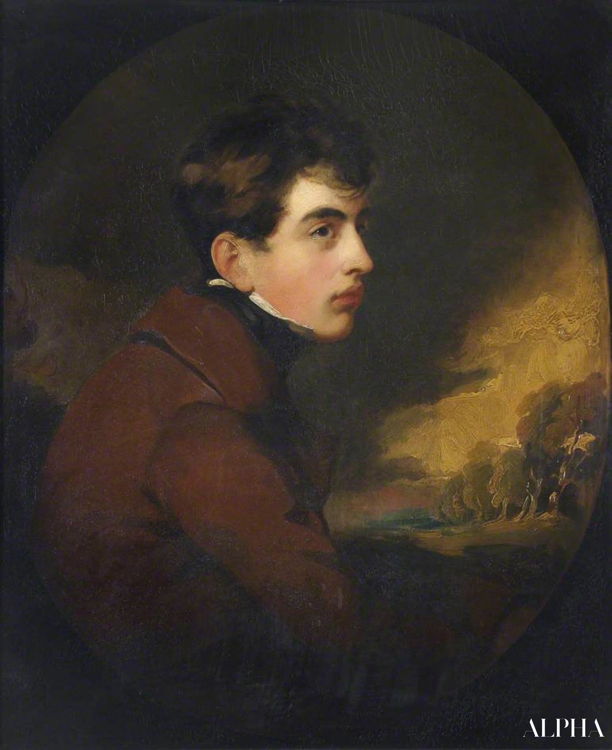 George Gordon Noel, Lord Byron, Poète - Thomas Lawrence - Reproductions de tableaux et peintures haut de gamme