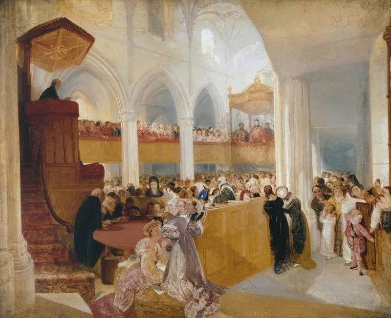 George IV at St Giles's, Edinburgh - J. M. W. Turner