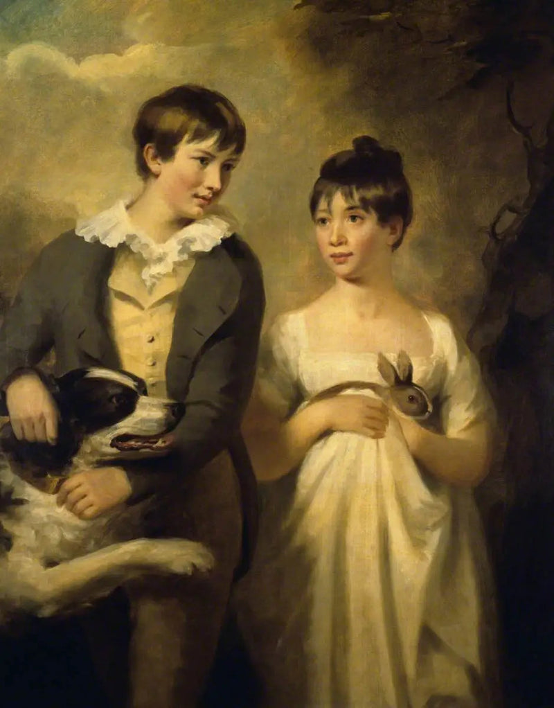 George Stewart (deceased in 1809) and his sister Maria Stewart (deceased in 1846) children - Henry Raeburn