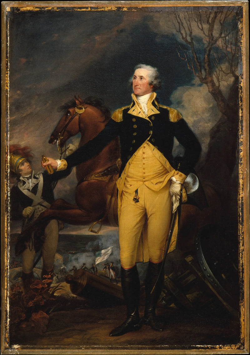 George Washington before the Battle of Trenton - John Trumbull