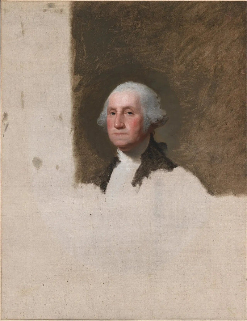 George Washington (The Portrait of the Athenaeum) - Gilbert Stuart