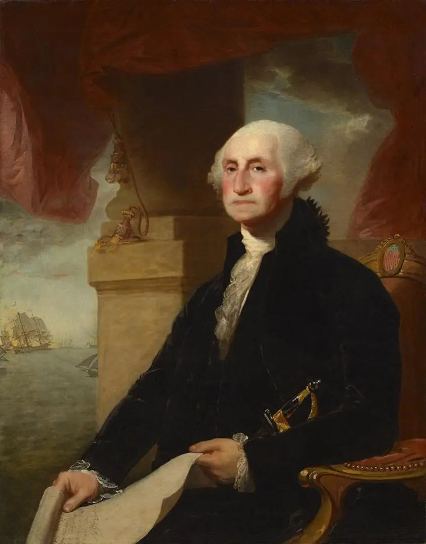 George Washington (Portrait de Constable-Hamilton) - Gilbert Stuart - Alpha Reproduction