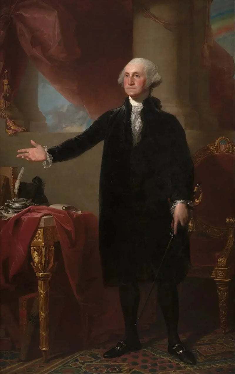 George Washington (Lansdowne Portrait) - Gilbert Stuart