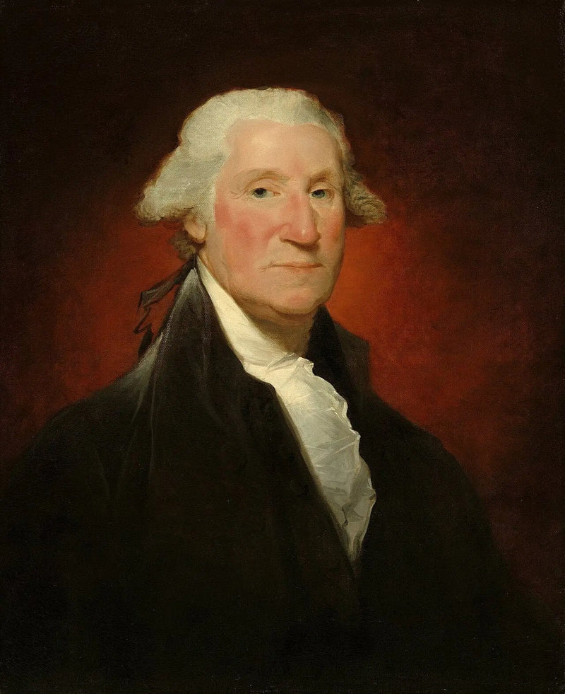 George Washington (portrait by Vaughan) - Gilbert Stuart
