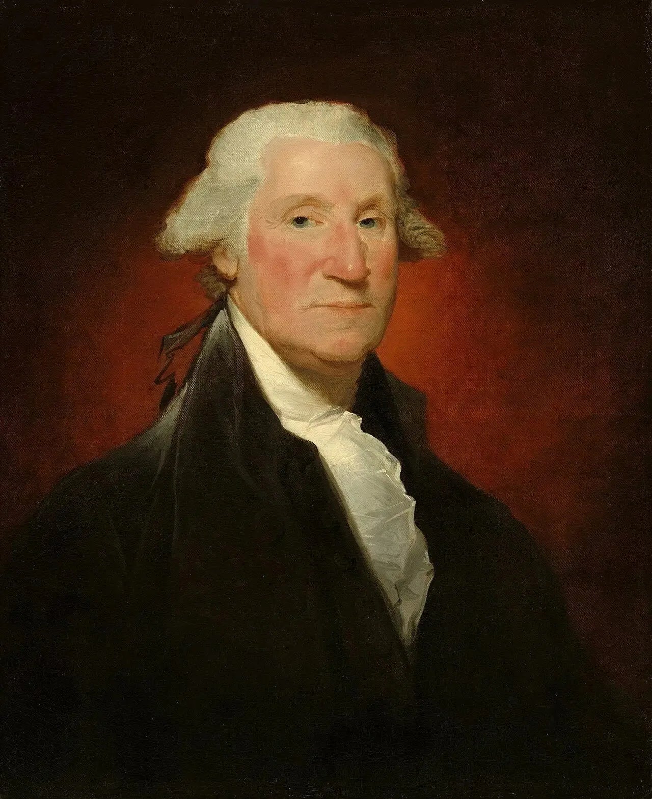 George Washington (portrait de Vaughan) - Gilbert Stuart image 1 tableau peint à l’huile sur toile