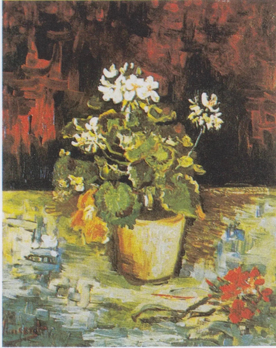 Potted Geranium - Vincent van Gogh