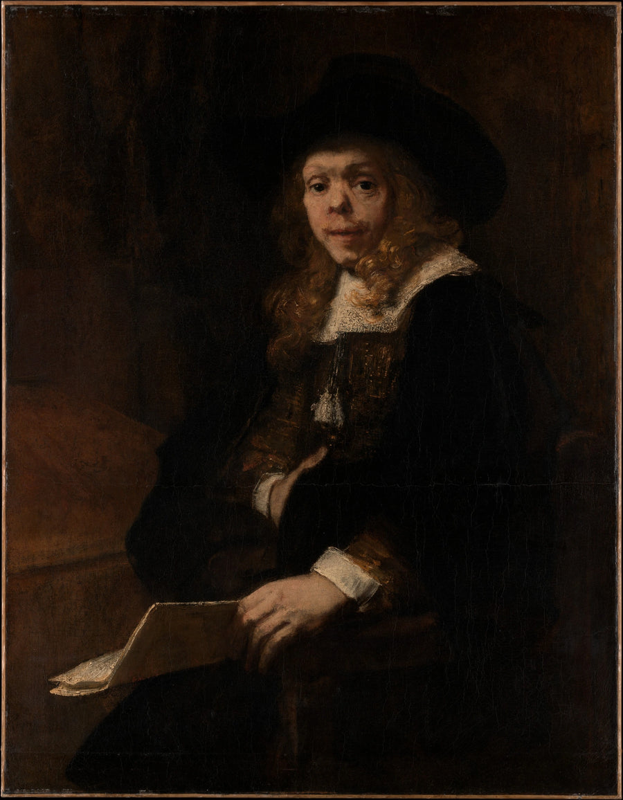 Portrait of Gérard de Lairesse - Rembrandt
