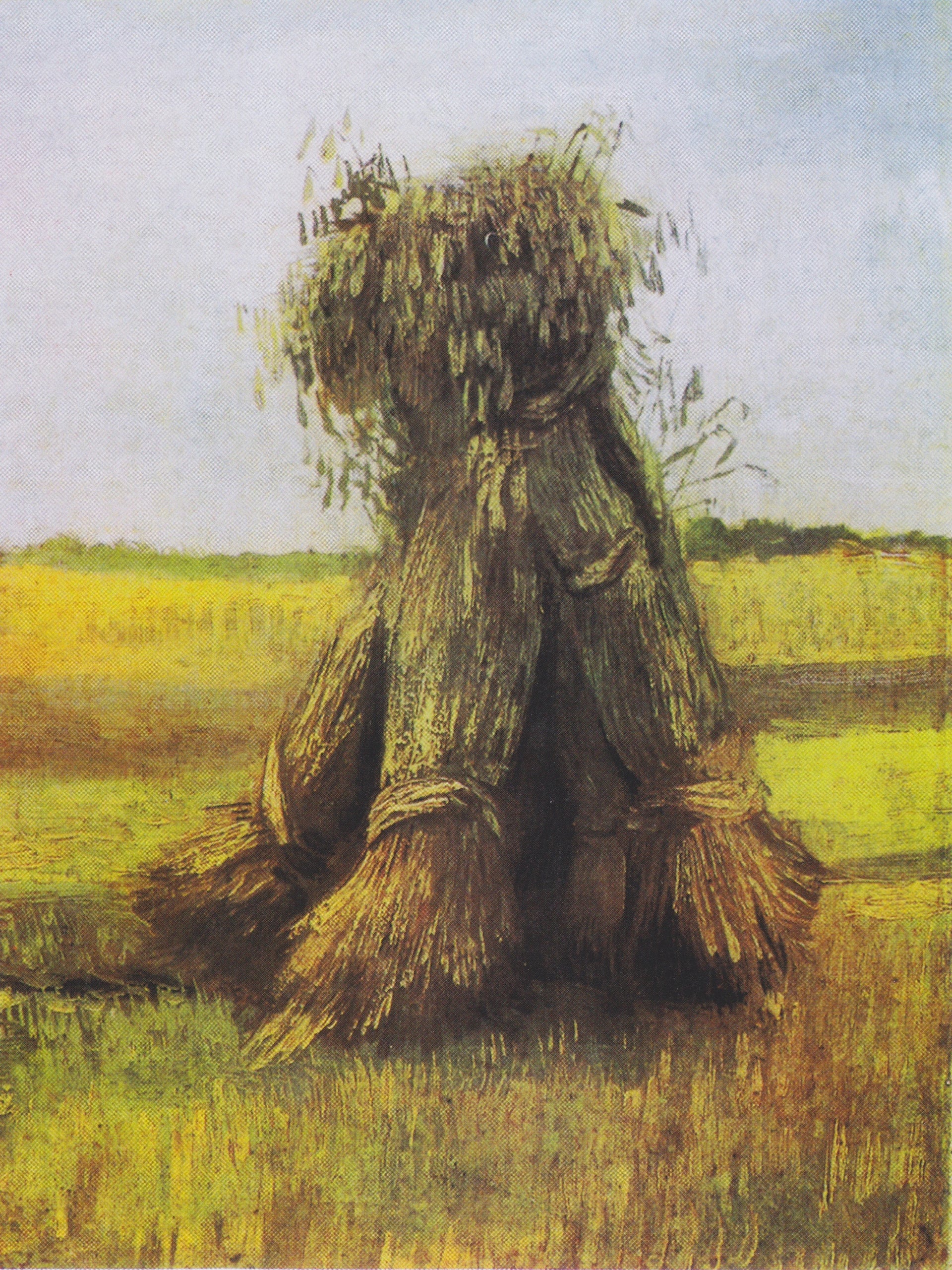 Gerbes de blé dans un champ F193 JH914 — Vincent van Gogh