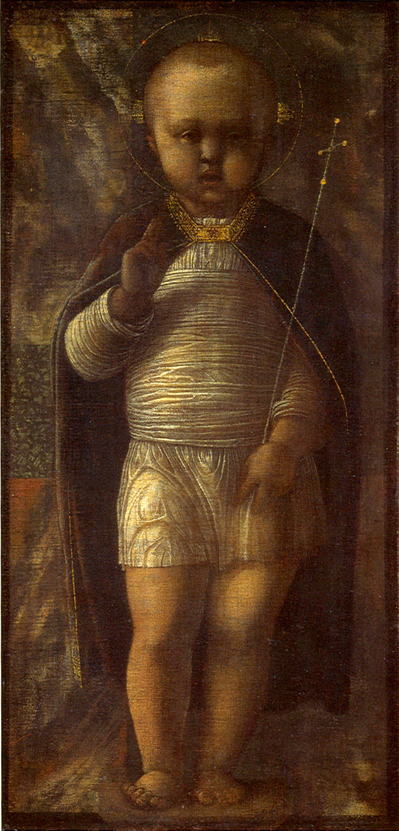 Baby Jesus blessing - Andrea Mantegna