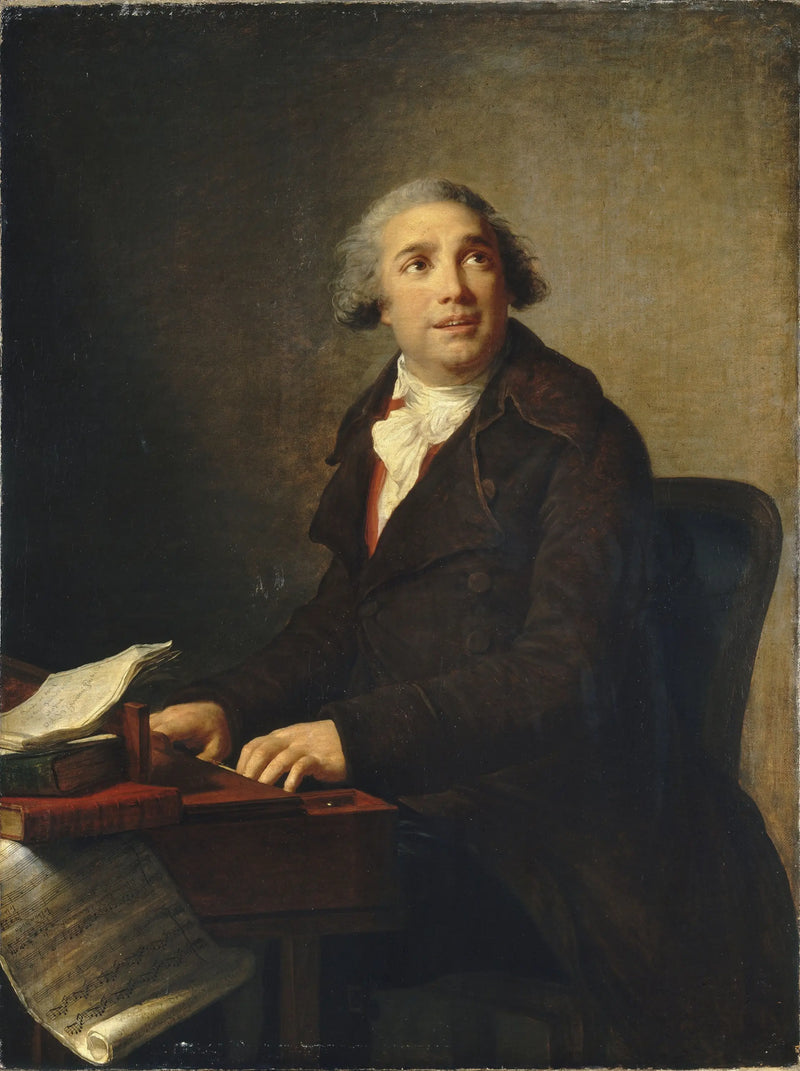 Giovanni Paisiello (1741-1816), composer - Élisabeth Vigeé Le Brun
