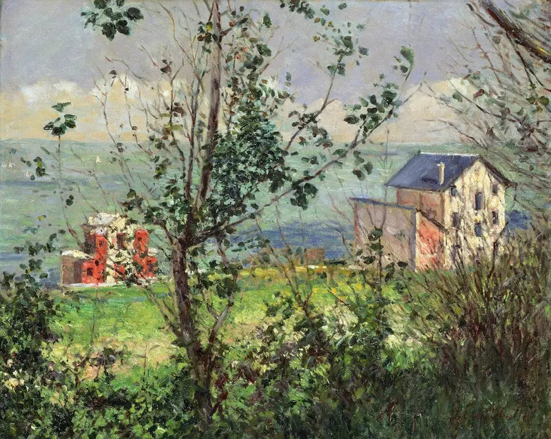 Cottage in Trouville - Gustave Caillebotte