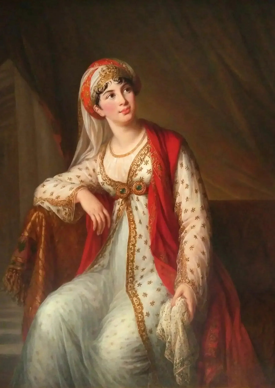 Giuseppina Grassini dans le rôle de Zaïre - Élisabeth Vigeé Le Brun