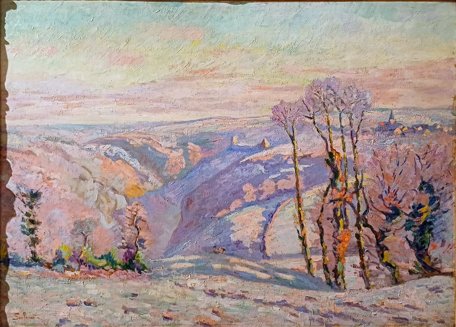 Frost at Crozant - Armand Guillaumin