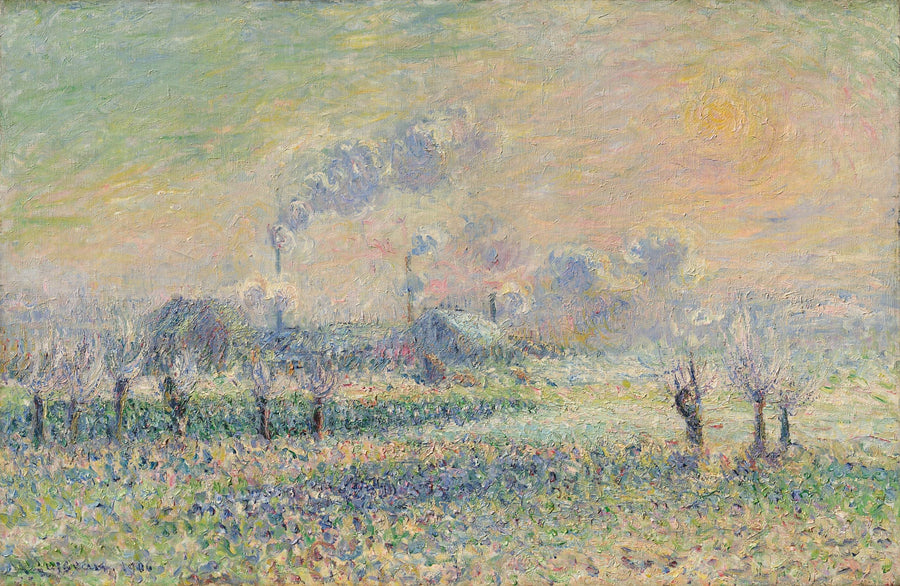 Frost in Pontoise - Gustave Loiseau
