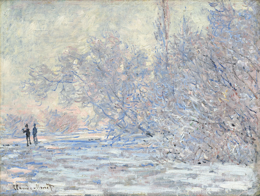 Frost in Giverny W963 - Claude Monet