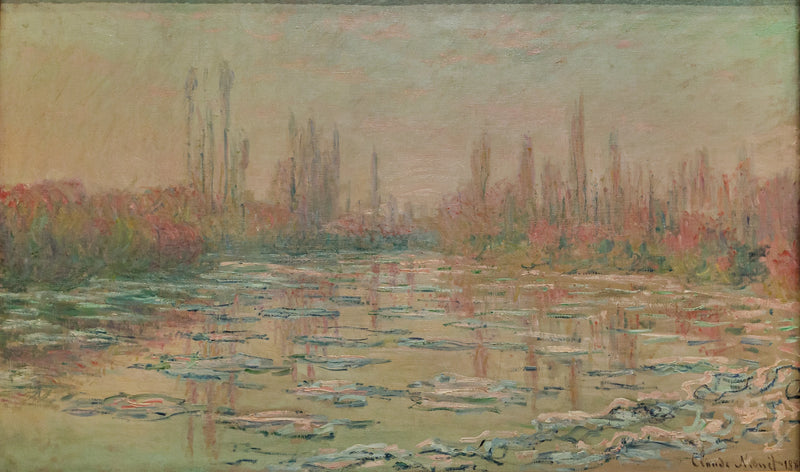 The W567 Ice Cubes - Claude Monet