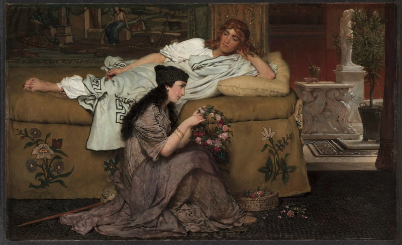 Glaucus and Nydia - Lawrence Alma-Tadema