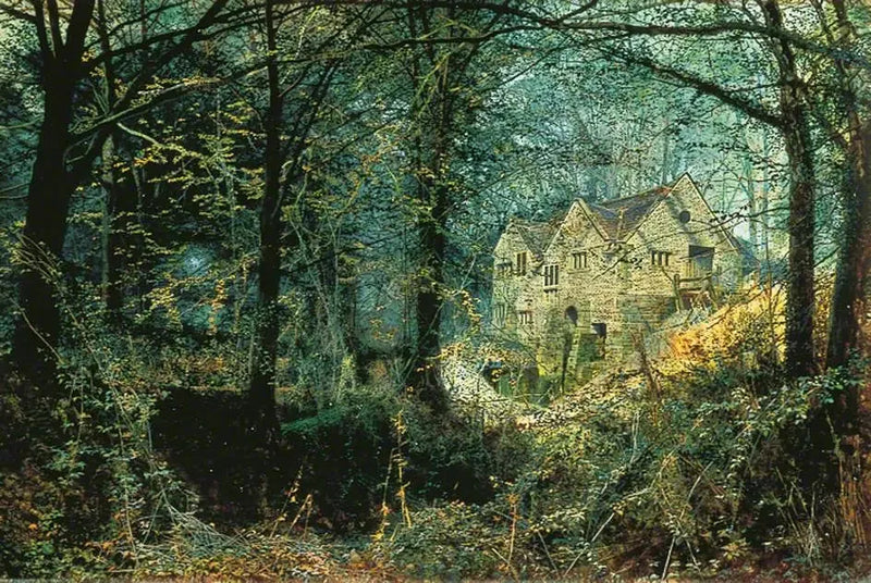 Autumn Glory: The Old Mill - John Atkinson Grimshaw