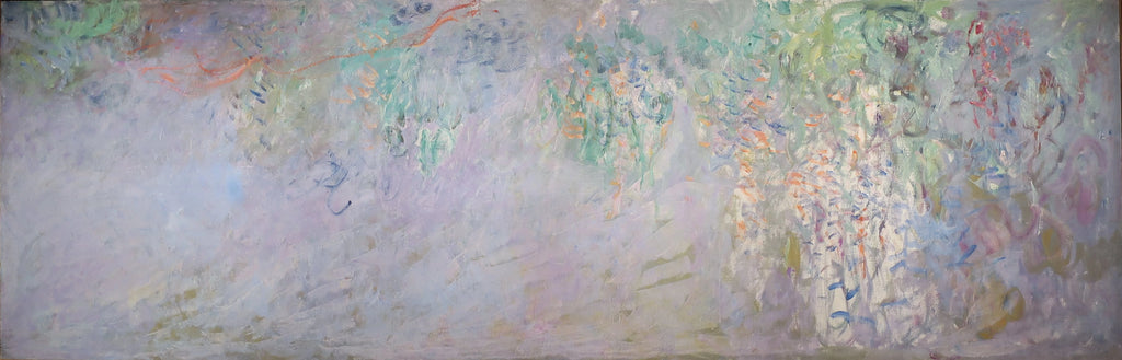 Glycines de Claude Monet, 1919–1920 – Musée Marmottan Monet, inventaire 5124, W1903
