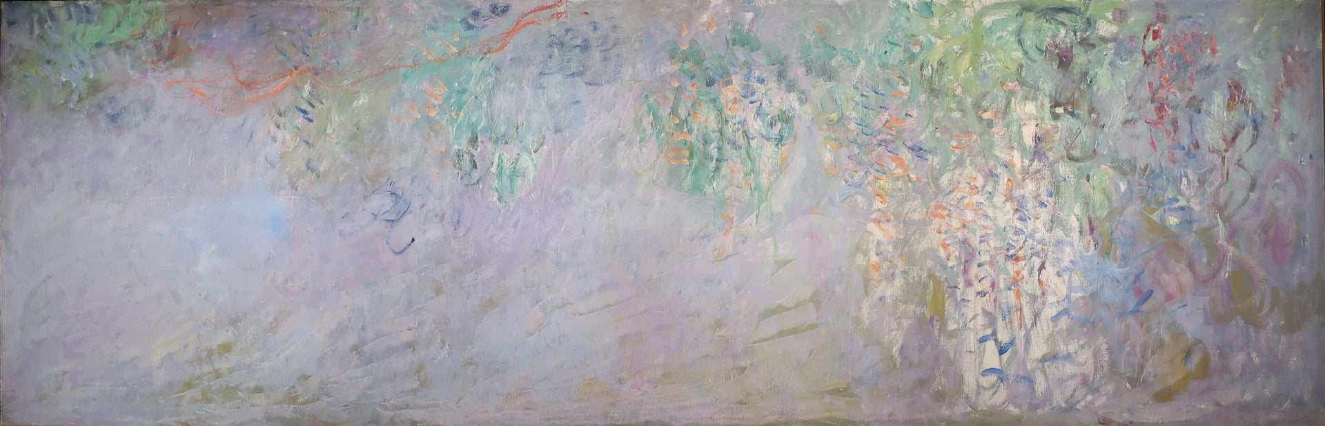 Glycines de Claude Monet, 1919–1920 – Musée Marmottan Monet, inventaire 5124, W1903