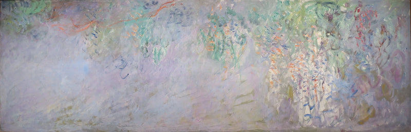 Glycines, panoramic panel W1903 - Claude Monet