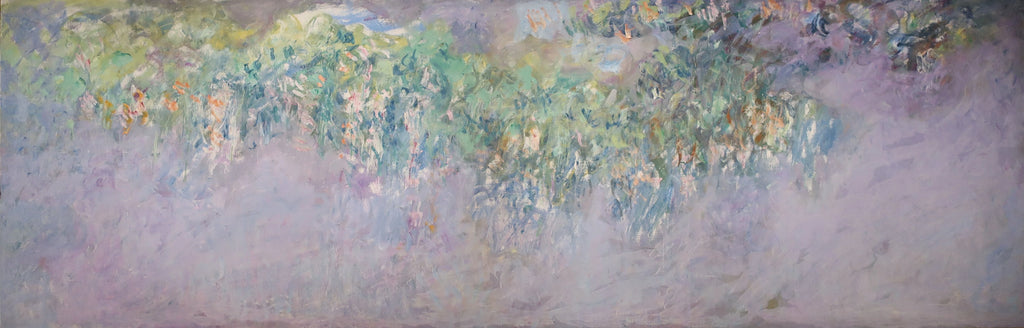 Vue photographique de Glycines W1903 de Claude Monet au Musée Marmottan Monet