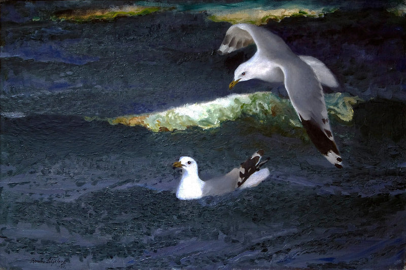 Seagulls - Bruno Liljefors