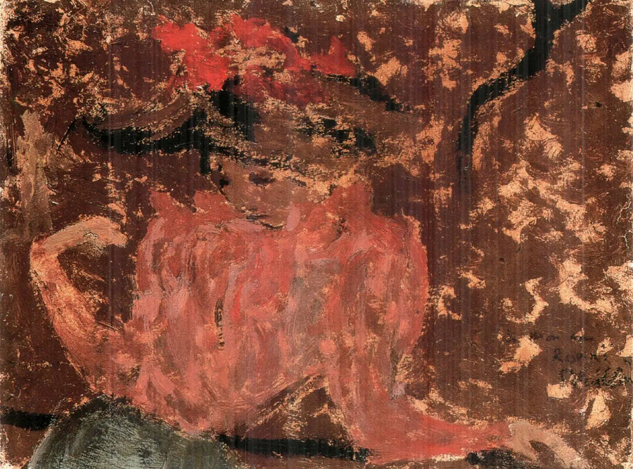 Gracieuse in the Garden - Édouard Vuillard