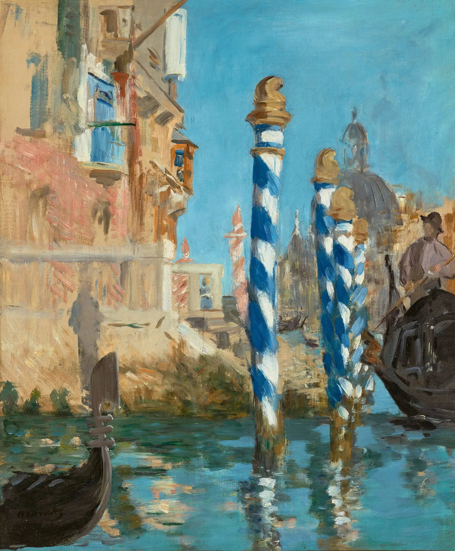Grand Canal in Venice - Édouard Manet