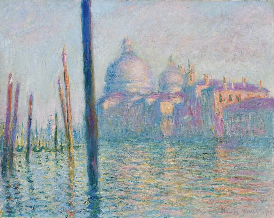 The Grand Canal - Claude Monet