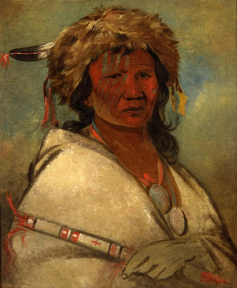 Grand Hero, a chief - George Catlin