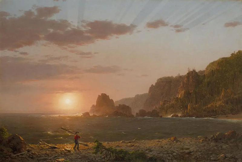 Grand Manan, Fundy Bay - Frederic Edwin Church