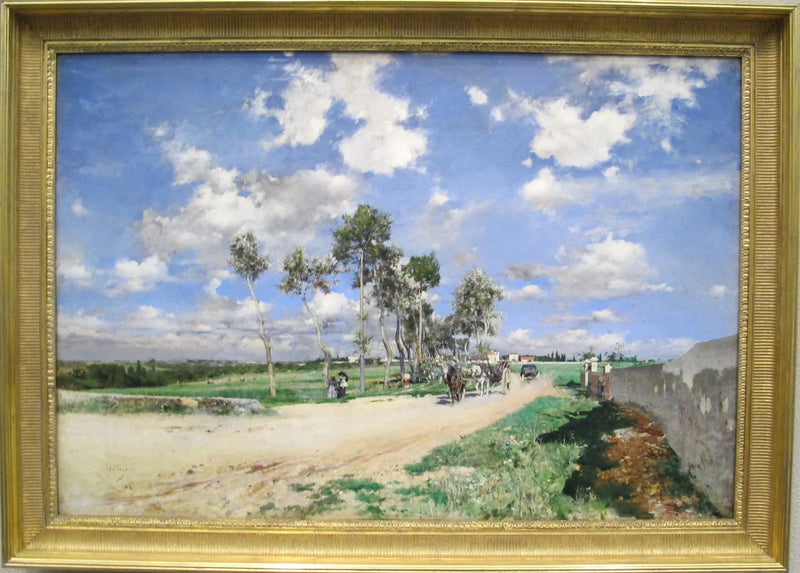 Grand Street in Combs-la-Ville - Giovanni Boldini