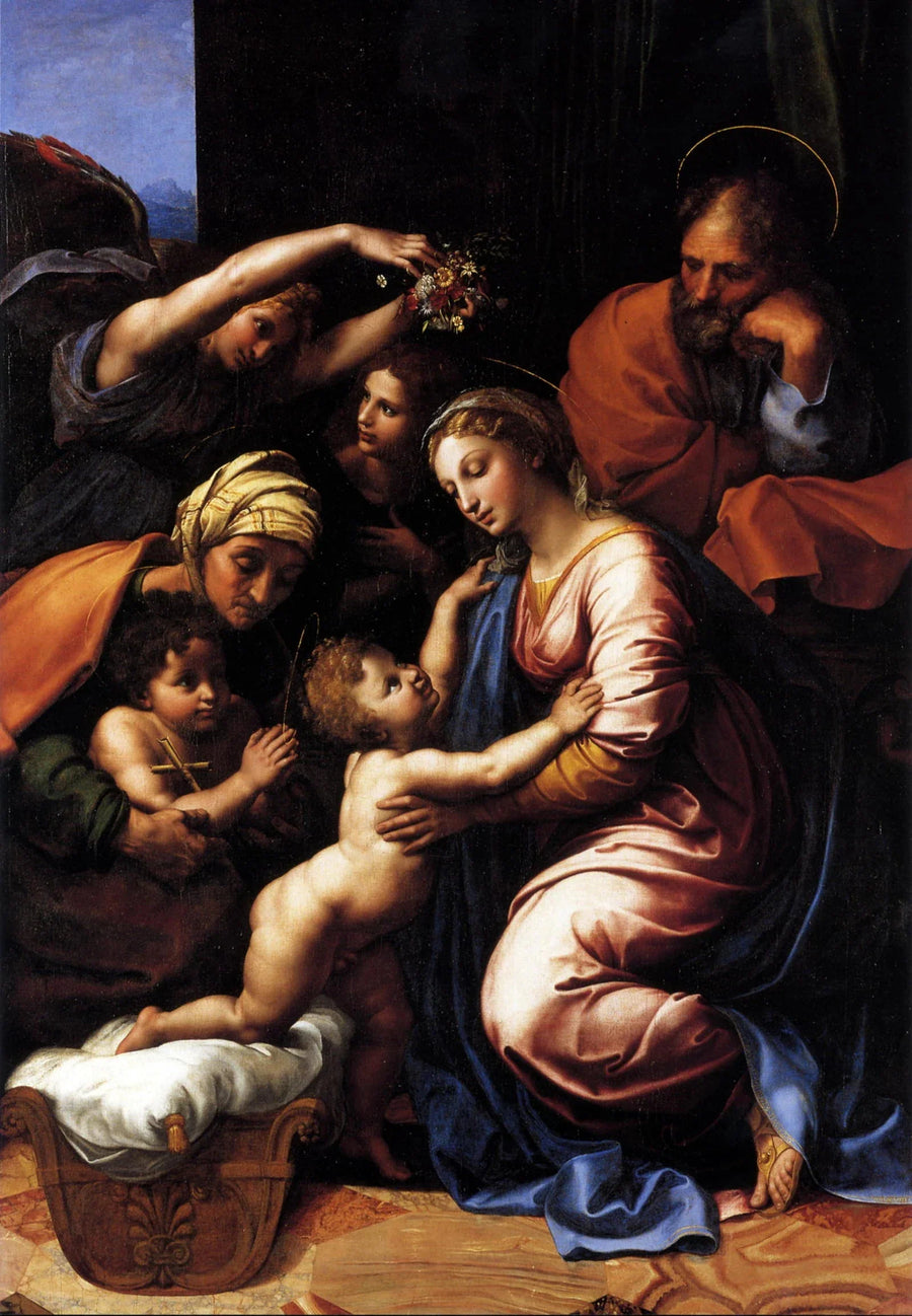 Grande Sainte Famille de François Ier, 1518 – Raphaël et atelier