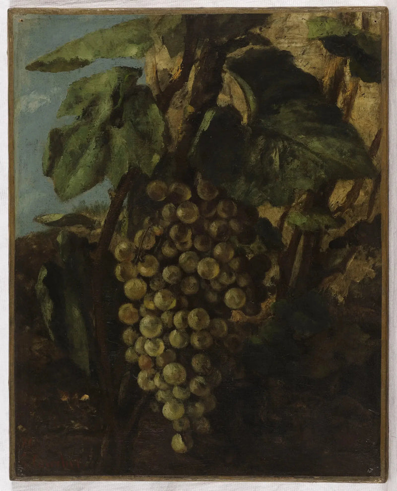 Grape Cluster - Gustave Courbet