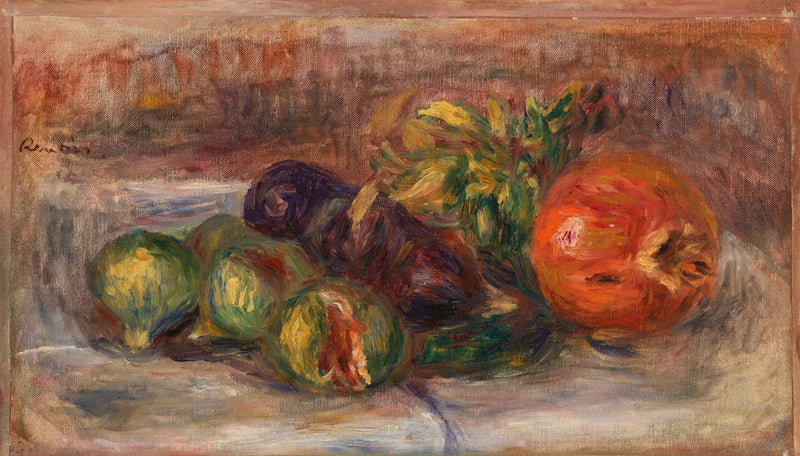 Pomegranate and Figs - Pierre-Auguste Renoir