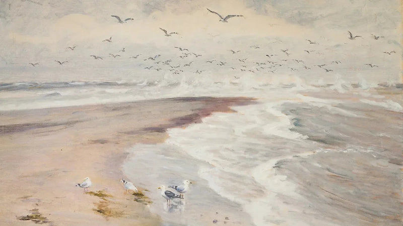 Grenen, near Skagen - Michael Peter Ancher