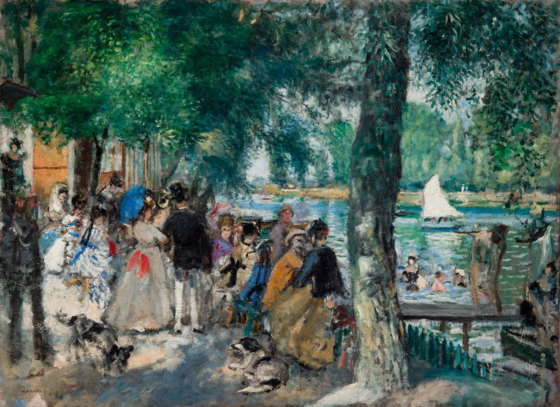 The Frog Pond - Pierre-Auguste Renoir