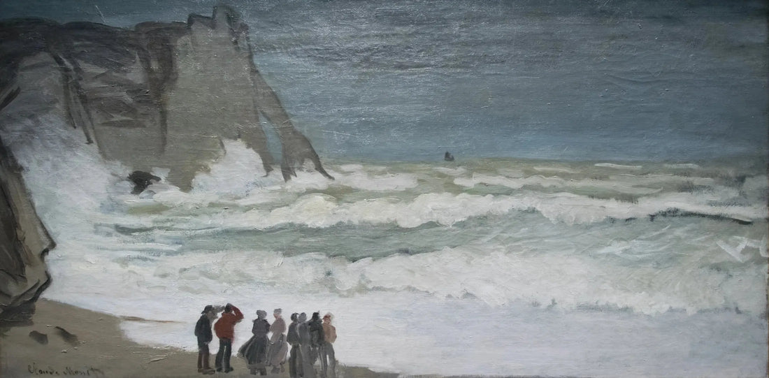 Big Sea at Étretat - Claude Monet