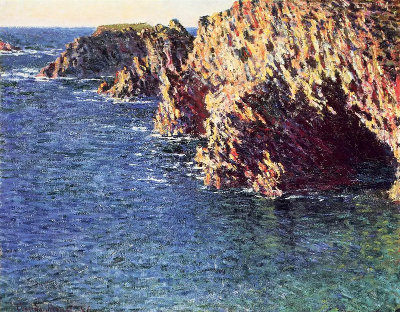 Port-Domois Cave - Claude Monet