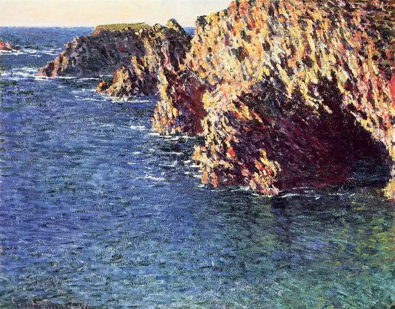 Cave of Port-Domois W1114 - Claude Monet