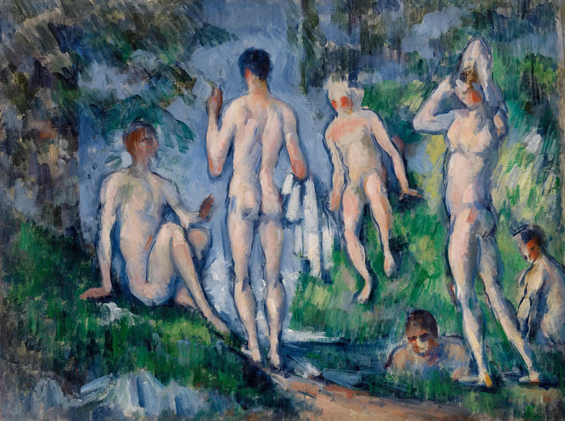 Group of Bathers - Paul Cézanne