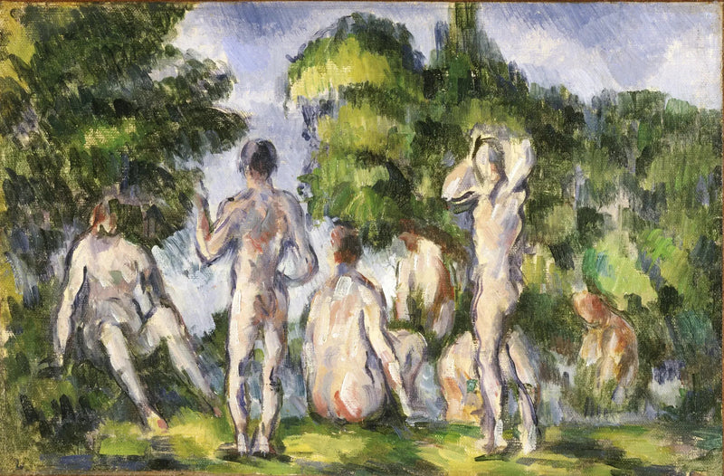 Group of Bathers - Paul Cézanne